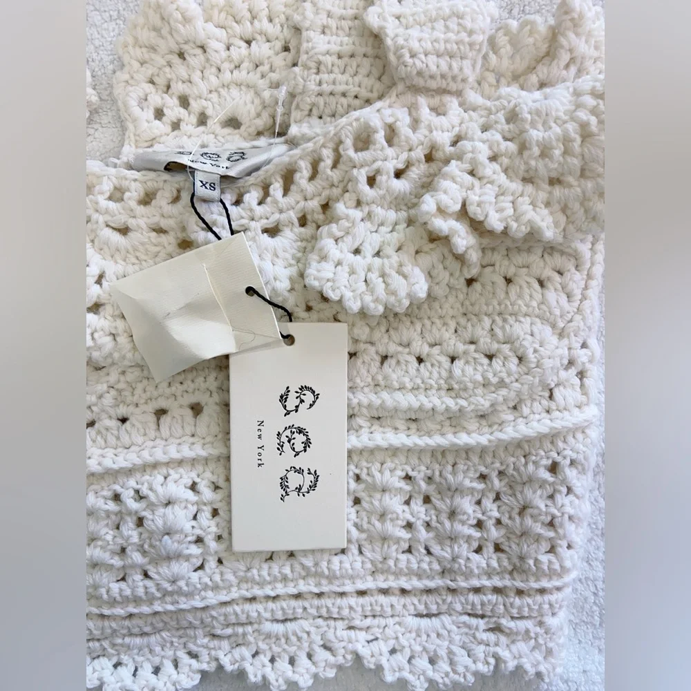 NWT Sea Rylee Crochet Crop Top